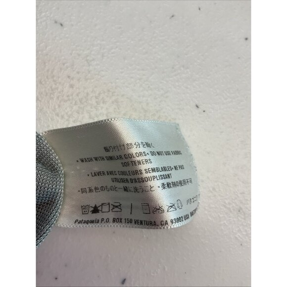 PATAGONIA CAPILENE‎ LIGHTWEIGHT BASE LAYER POLYESTER SHIRT Mens MED green - Picture 5 of 8